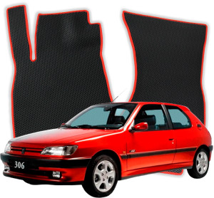 OMEVO EVA Dywaniki do Peugeot 306 1 gen Hatchback 5 drzwi (1993-2002)