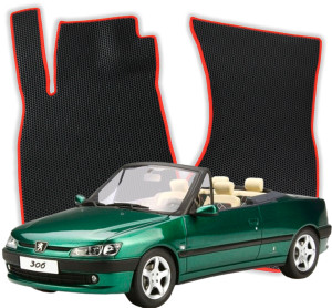 OMEVO EVA Dywaniki do Peugeot 306 CC 1 gen Cabrio 2 drzwi (1993-2002)