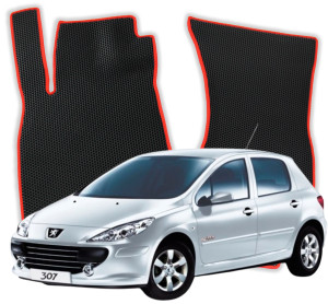 OMEVO EVA Dywaniki do Peugeot 307 1 gen Hatchback 5 drzwi (2001-2008)