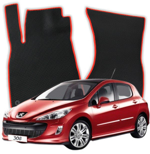 OMEVO EVA Dywaniki do Peugeot 308 T7 1 gen Hatchback 5 drzwi (2007-2013)