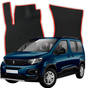 OMEVO EVA Dywaniki do Peugeot Rifter K9 3 gen KombiVan (2018-2026)