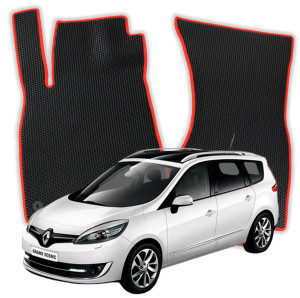 OMEVO EVA Dywaniki do Renault Grand Scenic 5-Osobowy  3 gen Minivan (2009-2016)