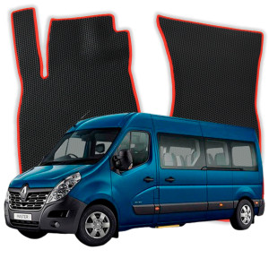 OMEVO EVA Dywaniki do Renault Master 2-osobowy 3 gen Van (2010-2023)