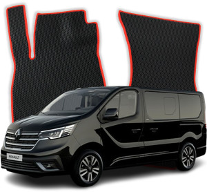 OMEVO EVA Dywaniki do Renault Trafic 9-osobowy 3 gen Minivan 3 drzwi (2014-2026)