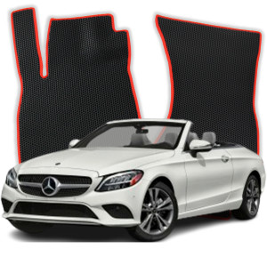 OMEVO EVA Dywaniki do Mercedes-Benz C klasa C205 4 gen Cabrio (2014-2021)