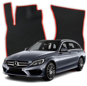 OMEVO EVA Dywaniki do Mercedes-Benz C klasa Wersja angielska S205 4 gen Kombi (2014-2021)