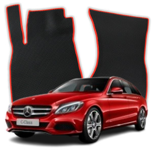 OMEVO EVA Dywaniki do Mercedes-Benz C klasa W205 4 gen Kombi (2014-2021)