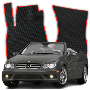OMEVO EVA Dywaniki do Mercedes-Benz CLK Wersja angielska C209 2 gen Coupe (2002-2009)