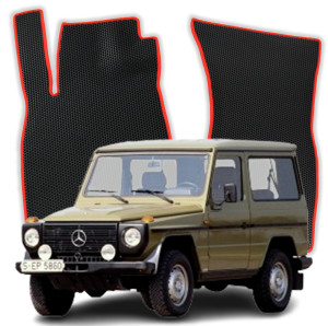 OMEVO EVA Dywaniki do Mercedes-Benz G klasa 5-osobowy W460 1 gen SUV 3 drzwi (1979-1992)