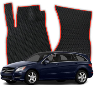 OMEVO EVA Dywaniki do Mercedes-Benz R klasa 7-osobowy W251 1 gen Minivan Long (2005-2013)