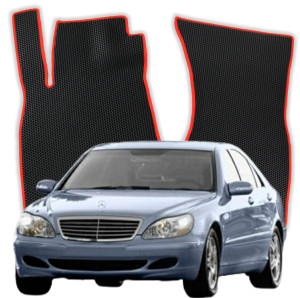 OMEVO EVA Dywaniki do Mercedes-Benz S klasa W220 4 gen Sedan Long (1998-2005)