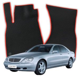 OMEVO EVA Dywaniki do Mercedes-Benz S klasa W220 4 gen Sedan Short (1998-2005)