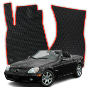 OMEVO EVA Dywaniki do Mercedes-Benz SLK R170 1 gen Cabrio (1996-2004)