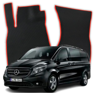 OMEVO EVA Dywaniki do Mercedes-Benz Vito 9-osobowy W447 3 gen Minivan (2014-2026)