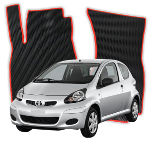 OMEVO EVA Dywaniki do Toyota Aygo 1 gen Hatchback 3 drzwi (2005-2014)