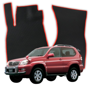 OMEVO EVA Dywaniki do Toyota Land Cruiser 5 - osobowy J120  SUV 3 drzwi (2002-2010)