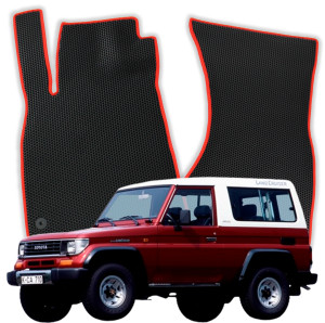 OMEVO EVA Dywaniki do Toyota Land Cruiser Prado J70 1 gen SUV 3 drzwi (1990-1996)