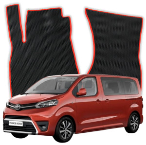 OMEVO EVA Dywaniki do Toyota ProAce Verso 8-osobowy Long Family 1 gen Van (2016-2026)