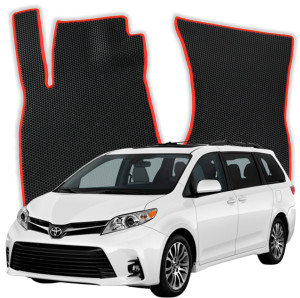 OMEVO EVA Dywaniki do Toyota Sienna 7-osobowy XL30 3 gen Minivan (2010-2020)