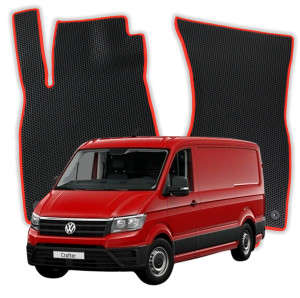 OMEVO EVA Dywaniki do Volkswagen Crafter 3-osobowy 2 gen Van 2 drzwi (2016-2026)