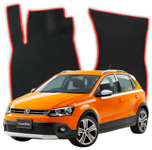 OMEVO EVA Dywaniki do Volkswagen CrossPolo 5 gen Hatchback 5 drzwi (2009-2014)