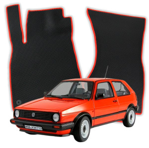 OMEVO EVA Dywaniki do Volkswagen Golf MK2 2 gen Hatchback 3 drzwi (1983-1992)