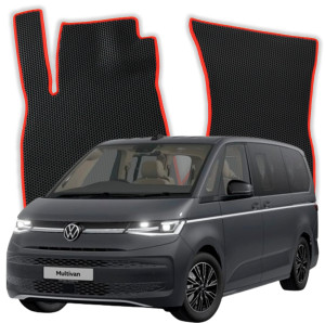 OMEVO EVA Dywaniki do Volkswagen Multivan T7 7 gen Minibus Long (2021-2026)