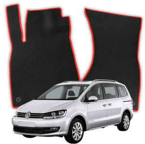 OMEVO EVA Dywaniki do Volkswagen Sharan 7-osobowy 7N 2 gen Minivan (2010-2022)