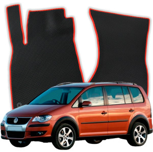 OMEVO EVA Dywaniki do Volkswagen Touran Cross 5-osobowy 1 gen Minivan (2003-2015)