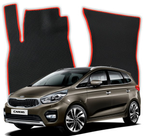 OMEVO EVA Dywaniki do Kia Carens 4 gen Minivan (2013-2019)