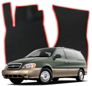 OMEVO EVA Dywaniki do Kia Carnival VQ 2 gen Minivan (2005-2014)