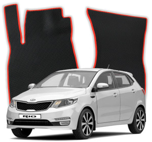 OMEVO EVA Dywaniki do Kia Rio 3 gen Hatchback 5 drzwi (2011-2017)