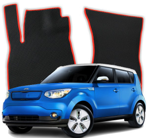 OMEVO EVA Dywaniki do Kia Soul EV PS 2 gen Hatchback 5 drzwi (2014-2019)