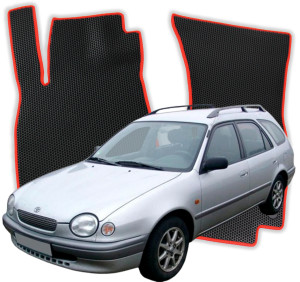 OMEVO EVA Dywaniki do Toyota Corolla E110 8 gen Hatchback 3 drzwi (1997-2002)
