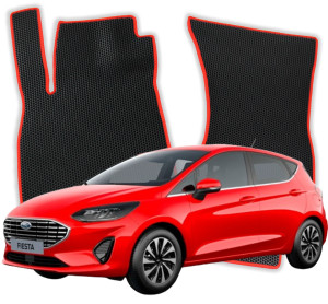 OMEVO EVA Dywaniki do Ford Fiesta Active 7 gen Hatchback 5 drzwi (2017-2023)