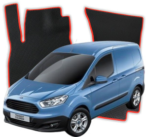 OMEVO EVA Dywaniki do Ford Transit Courier 1 gen Furgon 2 drzwi (2014-2023)