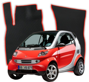OMEVO EVA Dywaniki do Smart Fortwo 1 gen Cabrio (1998-2007)