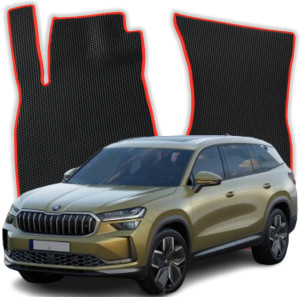 OMEVO EVA Dywaniki do Škoda Kodiaq 5-osobowy Hybryda PHEV 2 gen SUV (2024-2026)