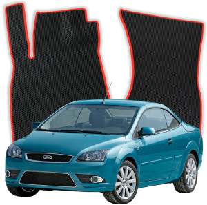 OMEVO EVA Dywaniki do Ford Focus CC 2 gen Coupe 3 drzwi (2004-2011)