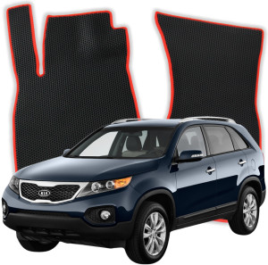 OMEVO EVA Dywaniki do Kia Sorento 7-osobowy XM 2 gen SUV 5 drzwi (2009-2014)