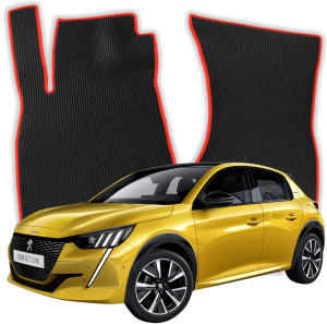 OMEVO EVA Dywaniki do Peugeot 208 Allure 2 gen Hatchback 5 drzwi (2019-2026)