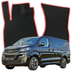 OMEVO EVA Dywaniki do Opel Zafira Life 8-osobowy Long 1 gen Minivan (2019-2026)