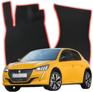 OMEVO EVA Dywaniki do Peugeot 208 GT Line 2 gen Hatchback 5 drzwi (2019-2026)