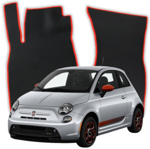 OMEVO EVA Dywaniki do Fiat 500 1 gen Hatchback 3 drzwi (2007-2023)