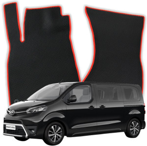 OMEVO EVA Dywaniki do Toyota ProAce Verso 8-osobowy Long 1 gen Van 5 drzwiLong (2016-2026)