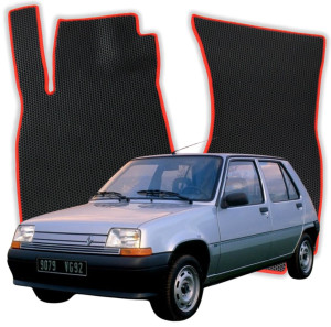 OMEVO EVA Dywaniki do Renault 5 GT Turbo 2 gen Hatchback 5 drzwi (1985-1991)