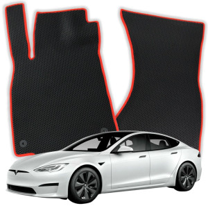OMEVO EVA Dywaniki do Tesla Model S S75 Long Range  1 gen Liftback Long (2012-2025)