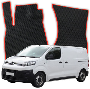 OMEVO EVA Dywaniki do Citroën Jumpy 3-osobowy  3 gen Van 4 drzwi (2016-2025)