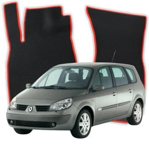 OMEVO EVA Dywaniki do Renault Grand Scenic 5-Osobowy  2 gen Minivan (2004-2009)