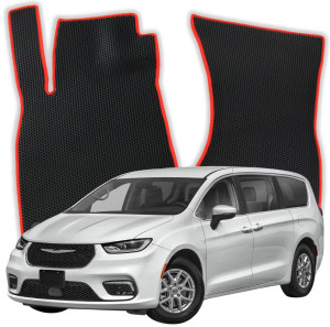 OMEVO EVA Dywaniki do Chrysler Pacifica Touring L 8-osobowy 3 gen Minivan (2017-2026)